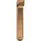 Ekena Millwork Thorton Arts and Crafts Rough Sawn Bracket w/ Offset Brace, Western Red Cedar, 6"W x 24"D x 36"H BKT0604X24X36THR03RWR - alternate 4